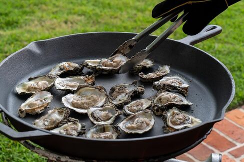 King Kooker 5500 Stainless Steel Oyster Opener, with Oyster Knife in Kuwait