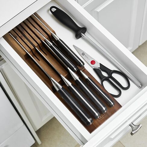 ZWILLING Pro Knife Set - 9 Piece with In-Drawer Block in Kuwait