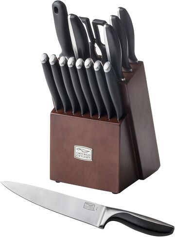 Chicago Cutlery 16 Piece Avondale Knife Block Set in Kuwait