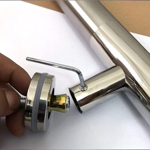 Door Hardware, Heavy-Duty Commercial Grade-304 Stainless Steel Push Pull Door Handle/Barn Door Pull Handle/Glass Pulls, Interior Exterior Door Handle (Size : 60 * 36cm) in Saudi Arabia