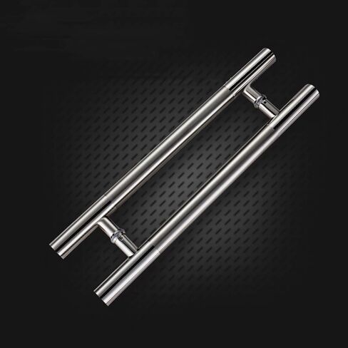 Pull Door Handles, Stainless Steel Pull Push Door Handle,Fit for Glass Door Wooden Door,Modern Commercial Door Handle Apply for Sliding Barn Door Shower Door Room Door (Size : 80x5 in Kuwait