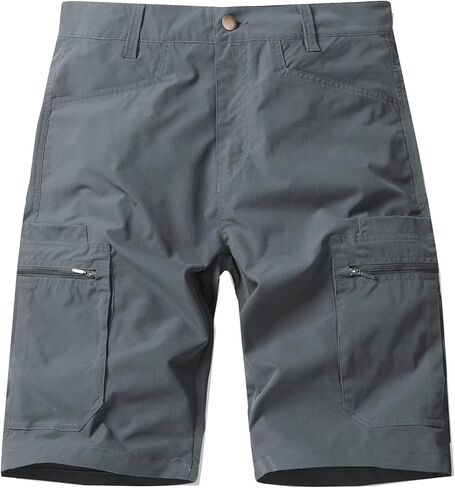 Mens Cargo Shorts Casual Lightweight Quick Dry Outdoor Hiking Camouflage Shorts in Saudi Arabia