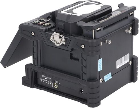 5in Fiber Splicer 400X Fast Heating Automatic Machine with 5 inch Screen, LED Light for Fiber Projects (US Plug) in Kuwait