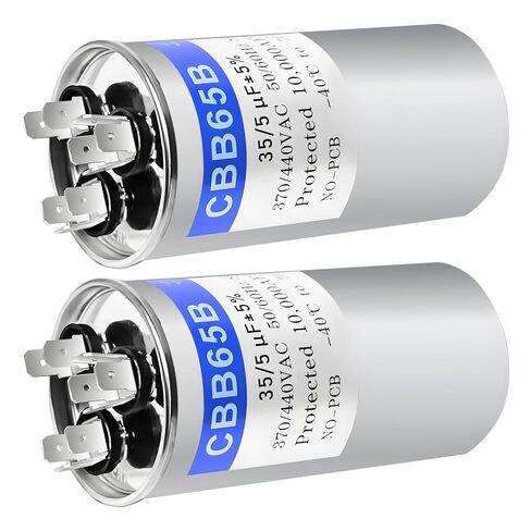 C3355R Capacitor 35/5 uF 35-5 MFD AC Capacitor Replacement for 97F9834 Z97F9834, Z97F9848, 97F9899, 12283, 12266, Fits for AC Unit, Heat Pump, Condenser, Fan Motor in Saudi Arabia