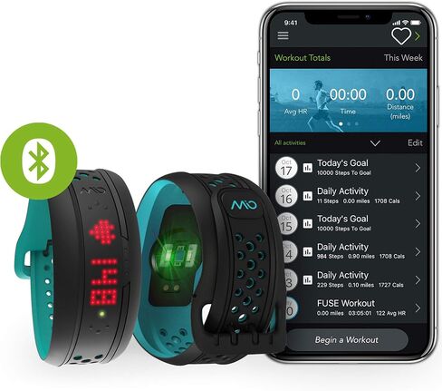Mio FUSE معدل ضربات القلب، النوم + تعقب النشاط in Kuwait