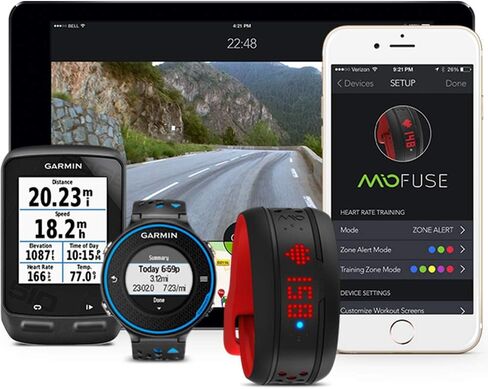 Mio FUSE معدل ضربات القلب، النوم + تعقب النشاط in Kuwait