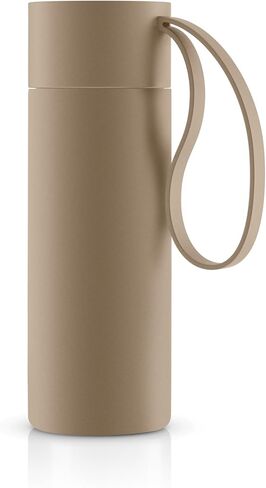 Eva Solo | To Go Cup 0.35 l Caramel cream |The body is made of 90% post-consumer recycled stainless steel | Caramel Cream in Saudi Arabia