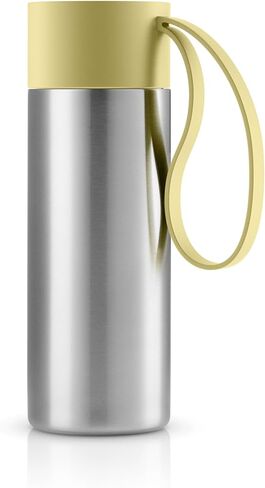 Eva Solo | To Go Cup 0.35 l Caramel cream |The body is made of 90% post-consumer recycled stainless steel | Caramel Cream in Saudi Arabia