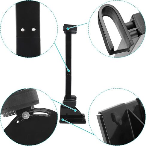 10L0L Golf Cart Gun Rack,Stand Up Gun Holder,Adjustable Guns Mount for Yamaha Club Car EZGO Golf Cart/UTV/ATV in Kuwait