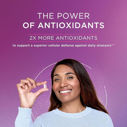 ​​​Centrum Age Defy for Women 35+ - High-Potency Multivitamin and Healthy Aging Supplement – Multivitamin with Resveratrol, and Niacin for NAD+ Level Support - Aluminum Bottle, 60 Tablets​ in Kuwait