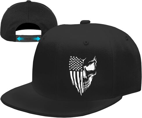 Snapback Hats for Men Puerto Rico Flag Hat Flat Bill Hats for Men Fitted Black Baseball Cap Mens in Saudi Arabia