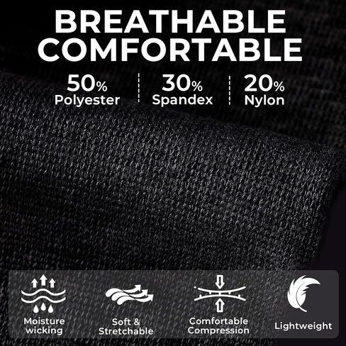 NeoTech Care Calf Compression Sleeve for Calves Support or Shin Splint (Black Color, Size S, 1 Unit) in Saudi Arabia