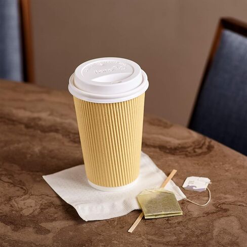 Karat C-KDL516W-PP 10-24 oz. Sipper Dome Lid - White (Case of 1000) in Kuwait