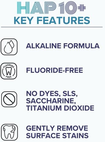 intelliWHiTE HAP10+ Super Paste Vitamin D3 & K2 – 10% Hydroxyapatite Toothpaste for Remineralization & Sensitive Teeth Tested 90% Stain Removal – Fluoride-Free – 8 fl oz Super Size – Made in USA in Saudi Arabia