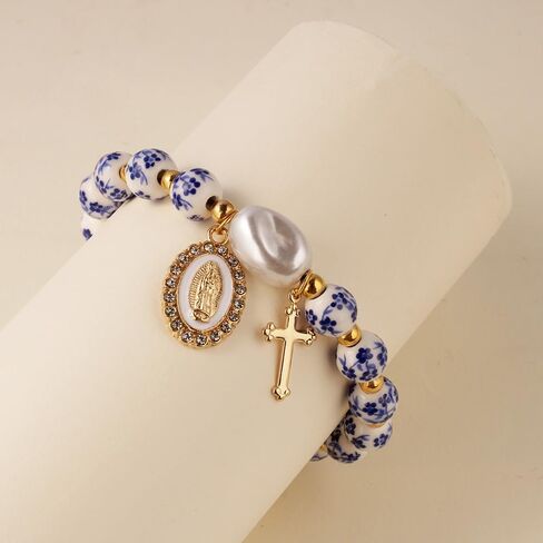 Butterfly Beaded Bracelets for Women Vintage Ethnic Style Bracelet Stackable Bracelets Carving Design Unique Retro Gift in Saudi Arabia