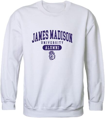 جامعة جيمس ماديسون مؤسسة دوكس JMU College Alumni Fleece Crewneck in Kuwait