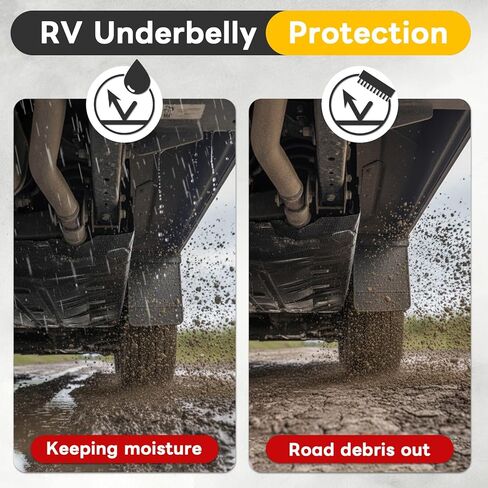 شريط YINTTIAN بطول 6 بوصات RV Underbelly، رقعة إصلاح مقاومة للماء شديدة التحمل للمظلة، قماش القنب، الخيمة، الشراع وغطاء القارب، رقعة إصلاح خارجية للمنزل المحمول RV Camper، شريط التماس الدائم in Kuwait