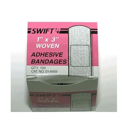 1 in. X 3 in. Woven Bandaids (Pack of 100) (16459) in Kuwait