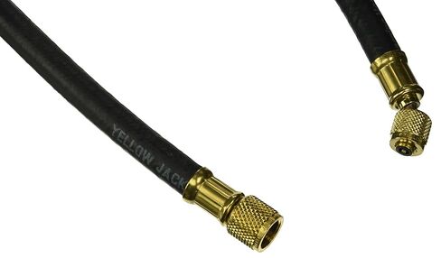 Yellow Jacket 16260 Plus II 3/8" Heavy Duty Charging Hose, 3/8" Flare x 1/4" Flare, 45 Degree, 60" in Kuwait