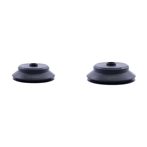 10Pcs Vacuum Suction Cup Robot Accessories Double Layer Silicone Material Powerful Suction Nozzle Industrial Heavy Duty PJG(PJG-06,Black) in Saudi Arabia