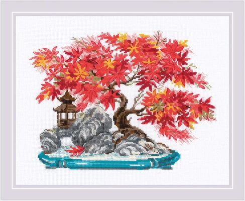 RIOLIS Counted Cross Stitch kit 2186 The Great Wave Off Kanagawa After K. Hokusai Artwork in Kuwait