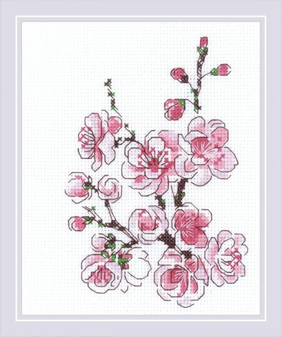 RIOLIS Counted Cross Stitch kit 2186 The Great Wave Off Kanagawa After K. Hokusai Artwork in Kuwait