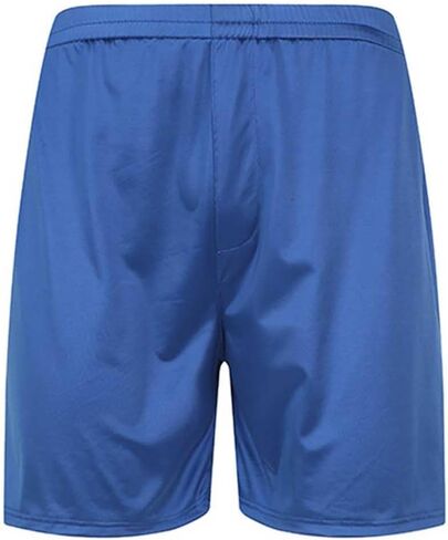 Mens Satin Boxers Lounge Shorts Solid Color Sleepwear Casual Silky Pajama Shorts Mid Waist Athletic Gym Short Pants in Saudi Arabia