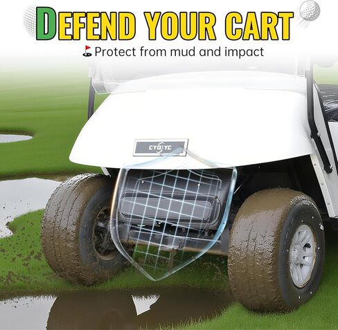 غطاء الدرع الأمامي لعربة الجولف واقي فرشاة ممتص الصدمات لملحقات EZGO TXT، يستبدل OEM 27166G01 27166G02 27166G04 in Kuwait