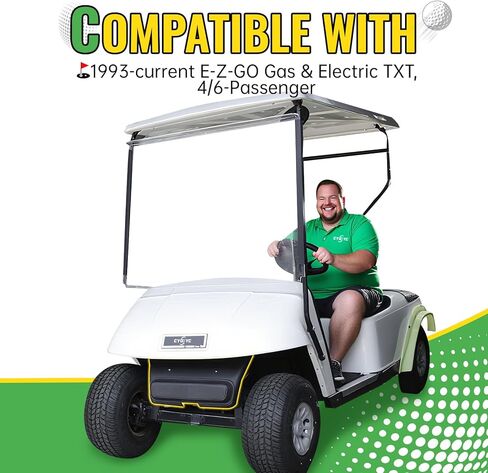 غطاء الدرع الأمامي لعربة الجولف واقي فرشاة ممتص الصدمات لملحقات EZGO TXT، يستبدل OEM 27166G01 27166G02 27166G04 in Kuwait