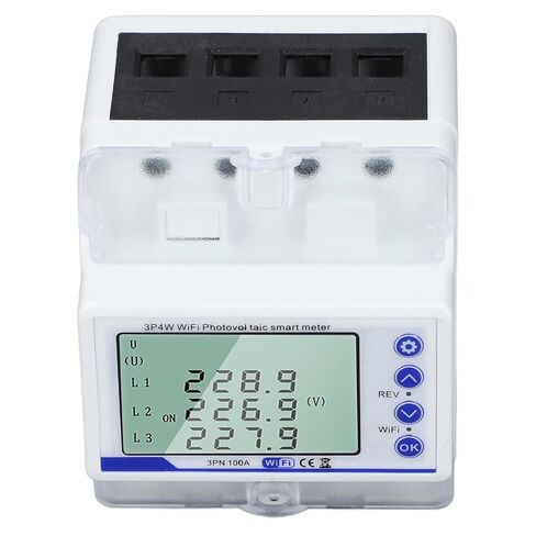 قاطع دائرة WiFi 3 مراحل Rgy متر أو مع شاشة LCD - مفتاح تصحيحي 60-300V 00A in Kuwait