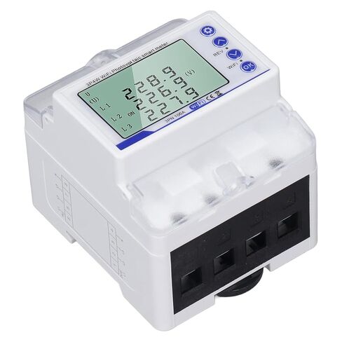 قاطع دائرة WiFi 3 مراحل Rgy متر أو مع شاشة LCD - مفتاح تصحيحي 60-300V 00A in Kuwait
