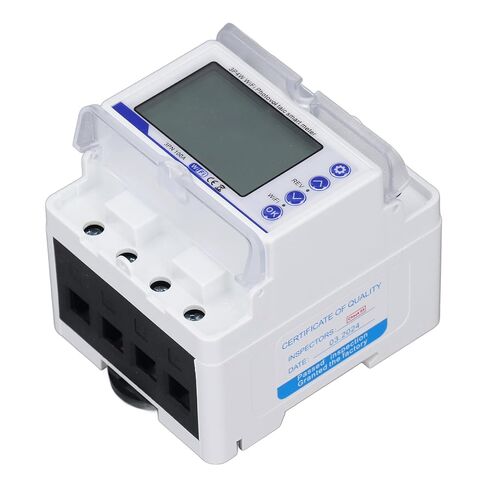 قاطع دائرة WiFi 3 مراحل Rgy متر أو مع شاشة LCD - مفتاح تصحيحي 60-300V 00A in Kuwait