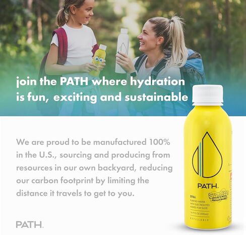 مياه ثابتة من PATHWATER فائقة النقاء، ودرجة حموضة متوازنة، من مصادر محلية، مجموعة متنوعة من زجاجات سبونج بوب أول ستارز المصنوعة من الألومنيوم، خالية من البيسفينول أ، وقابلة لإعادة الاستخدام، وقابلة لإعادة التدوير بشكل لا نهائي، 16.9 أونصة (عبوة من 12 قطعة in Kuwait