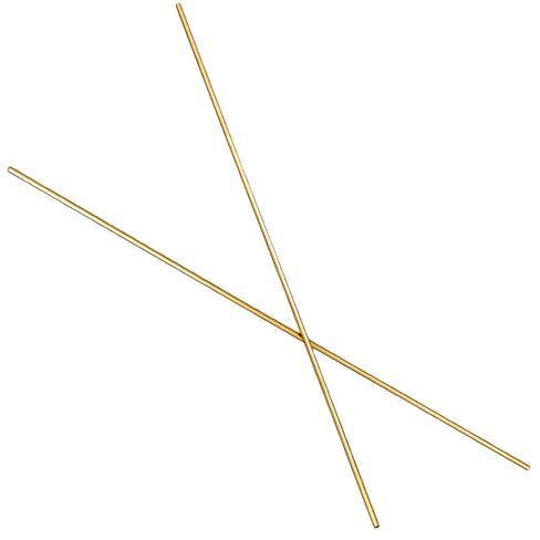 LEXININ Brass Round Rod, 1/8 x 12 inches, 50 Pack, Solid Bar Stock for Craft in Kuwait
