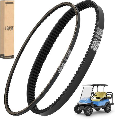 10L0L Starter Generator Belt & Drive Belt for Club Car Precedent 2015-Up Carryall Golf Cart with Subaru EX40 Engine, OEM#105245801,105205401, 47539338001 in Kuwait