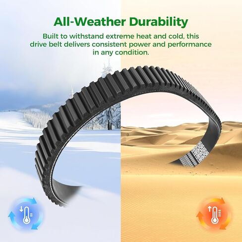 10L0L Starter Generator Belt & Drive Belt for Club Car Precedent 2015-Up Carryall Golf Cart with Subaru EX40 Engine, OEM#105245801,105205401, 47539338001 in Kuwait