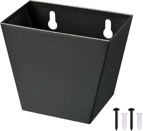 Stainless Steel Beer Bottle Cap Catcher Wall Mount Soda Beer Top Bucket Black with Drain for Kitchen Home Bar in Kuwait