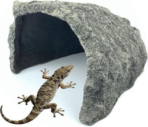 Oversize Reptile Hides and Caves Resin Rock Reptile Aquarium Habitat Hideouts Large Reptile Hiding Cave Lizard Hiding Spot for Bearded Dragon Snakes Tortoise Aquarium Terrarium Hideaway in Saudi Arabia