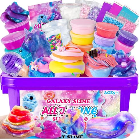 الكل في مجموعة واحدة من Slime Galaxy ، تفضل الحفلات الهدايا لعبة Slime Leaff Toy لعبة الحمأة المعطرة للأطفال ، الإضافات الوحل ، غير عصا ألعاب الوحل عيد ميلاد عيد ميلاد هالوين in Kuwait