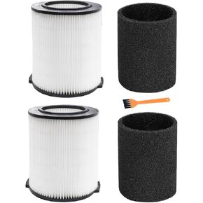 1 Pack Replacement VF4000 Filter for Ridgid Shop Vac Filter 5-20 Gallon, Standard H13 HEAP Wet/Dry Rigid Shop Vac Filters Compatible with Husky 6-9 Gallon Vacs & Craftsman Vacs in Saudi Arabia