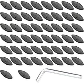 50pcs P15 Plywood Fastener Biscuit Joiner Tenons Tool Woodworking Invisible Connector Disassembly and Assembly Part Woodworking Invisible Connector for Easy Plywood Slotting in Kuwait