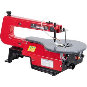 Adjustable Speed Scroll Saw 16-Inch – Extra-Large Tilting Table – Adjustable Speed 400-1600 SPM – Durable for Woodworking & Crafts – 1A Power – U.S. Regulations – No Light in Kuwait