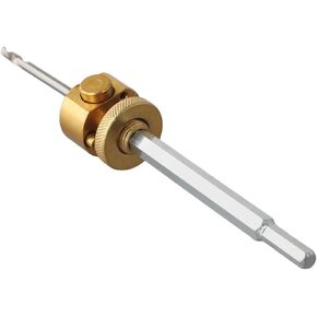 8Mm Hexagonal Shank Quick-Release Hole Opener Connecting Rod For Power Tools – Metal Extension Bar Compatible With Gypsum Board & Ceiling Installation in Kuwait