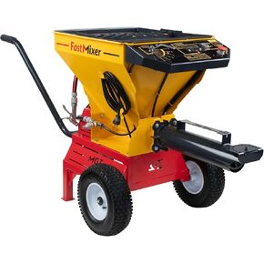خلاط FastMixer الاحترافي المستمر، سعة 3900 رطل/ساعة، كهربائي 110 فولت، للخرسانة والملاط والجص in Kuwait