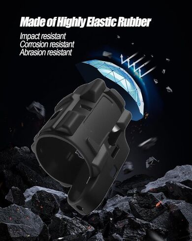 49-16-3404 Protective Boot Compatible with Milwaukee 12V Fuel 1/2Inch Hammer Drill Driver 3403-20 3404-20 Models, Replace 49-16-3403, Black in Kuwait