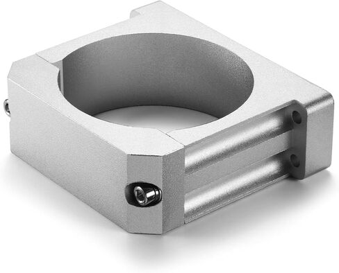 Genmitsu 80mm Diameter Aluminum CNC Spindle Motor Mount Spindle Holder for CNC Router Machine PROVerXL 4030 V2, 4030S, 4030 V1, 6050 Plus, 2X2, 4X4, for Water-Cooled Spindle Upgrade in Kuwait
