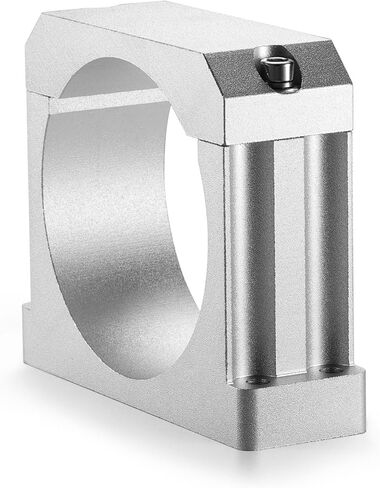 Genmitsu 80mm Diameter Aluminum CNC Spindle Motor Mount Spindle Holder for CNC Router Machine PROVerXL 4030 V2, 4030S, 4030 V1, 6050 Plus, 2X2, 4X4, for Water-Cooled Spindle Upgrade in Kuwait
