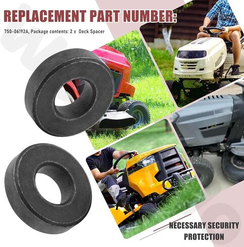 2 حزمة فاصل 750-06192A متوافق مع Cub Cadet، Craftsman، Troy-Bilt، MTD Lawn Tractors 17ARFACQ066، ZTS1-50KH، 13AL78XT299، ZT1-50 Fab، ZT1-54 Fab، T1000، T105، T107، T110 in Kuwait