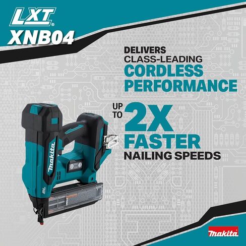 Makita XNB04Z 18V LXT® Lithium‑Ion Brushless Cordless 2" Brad Nailer, 18 Ga., Tool Only in Kuwait