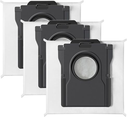 أكياس غبار Dreame متوافقة مع سلسلة X50 Ultra / سلسلة Aqua10 / L50 Ultra / L40s Ultra / L40s Ultra AE / L40s Ultra CE / L10s Ultra Gen2، أكياس غبار سعة 3.2 لتر (3 قطع) in Kuwait